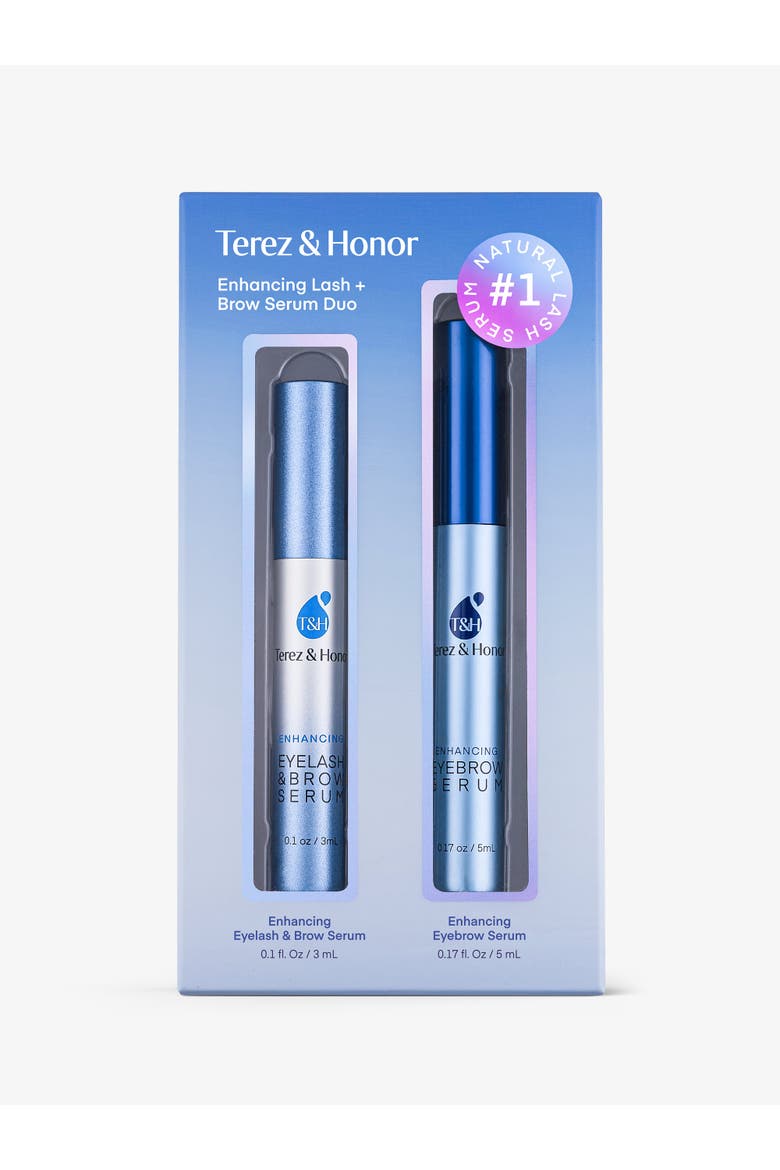 Advanced Enhancing Eyelash and Eyebrow Serum, Main, color, No Color