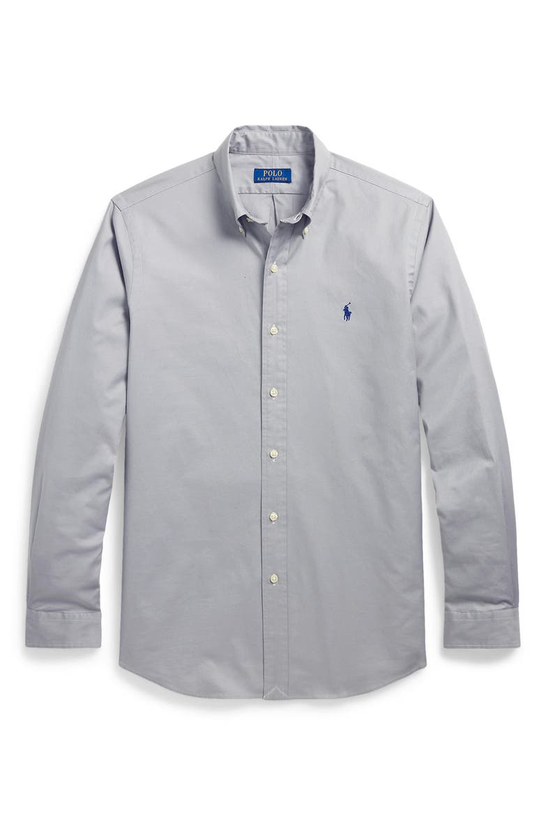 Polo Ralph Lauren Classic Fit Stretch Oxford Button-Down Shirt, Alternate, color, 