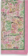 KARL LAGERFELD PARIS Monet Paris Chiffon Wrap