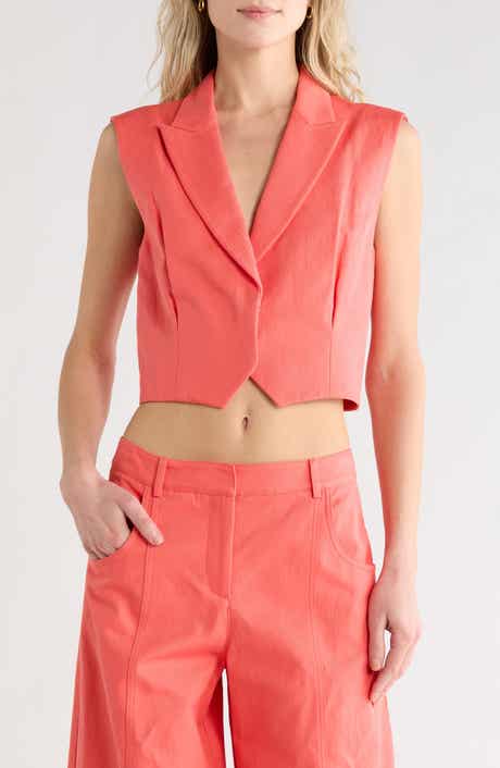 TWP Katie Notched Lapel Vest