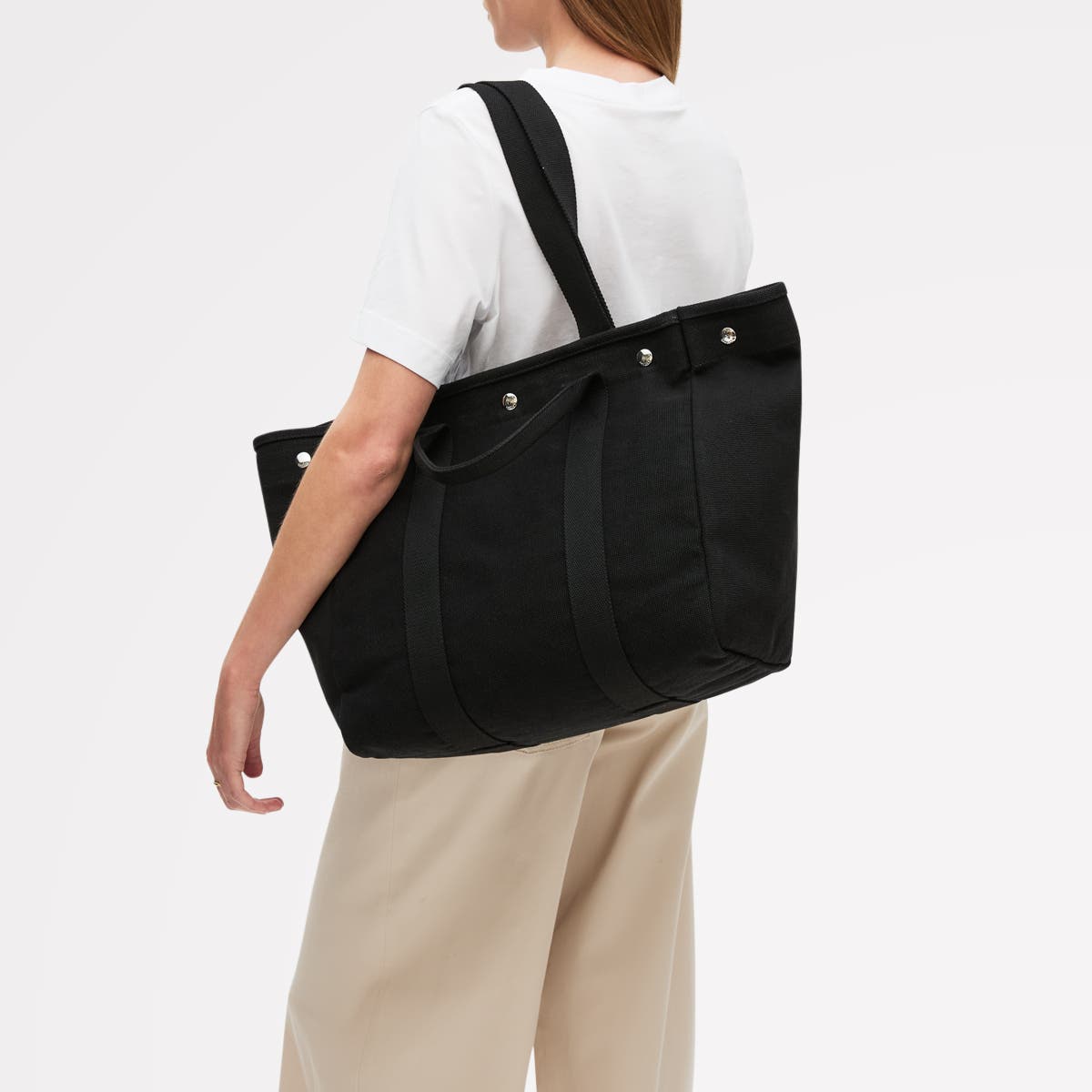 Radley Hadleigh Place Large Open Top Tote Bag, Alternate, color, Black