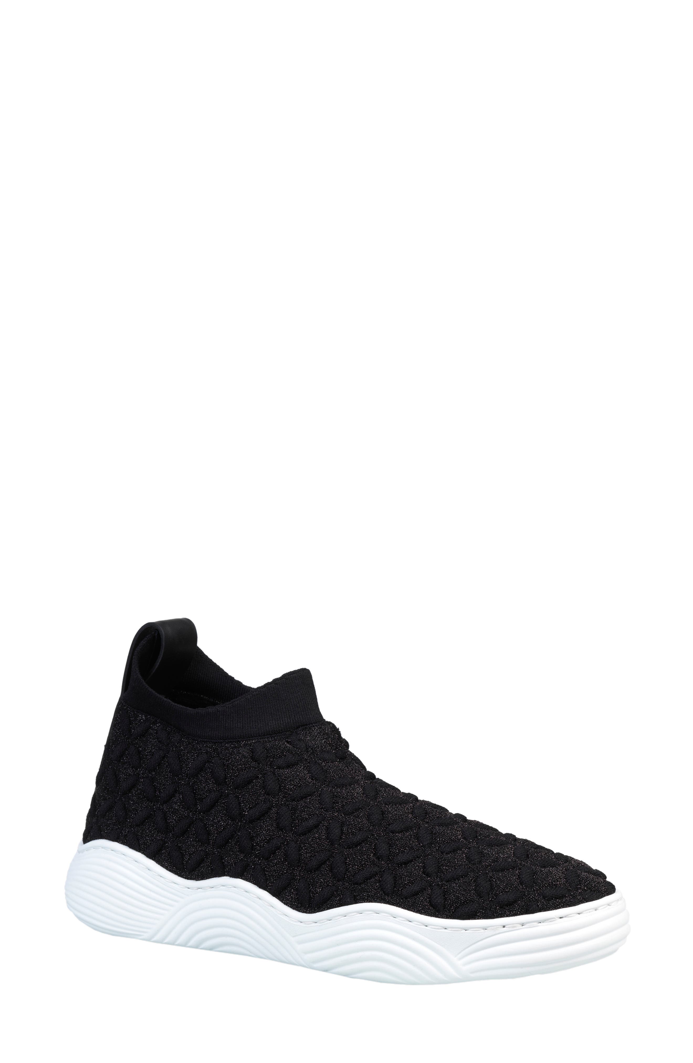 Alaïa Knit Slip-On Sneaker, Main, color, 
