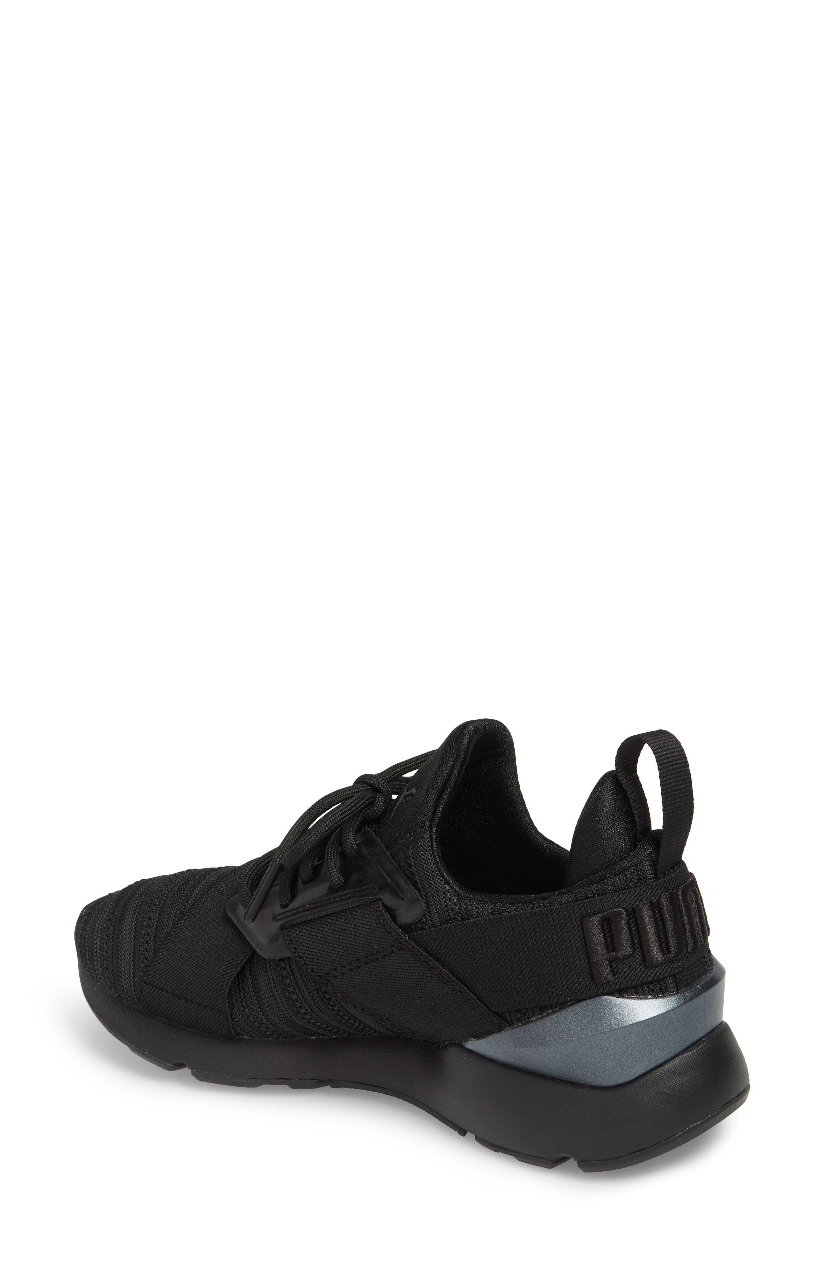 PUMA Muse Knit Sneaker, Alternate, color, 