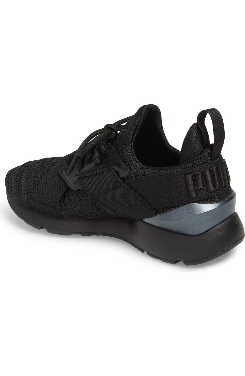 PUMA Muse Knit Sneaker, Alternate, color,