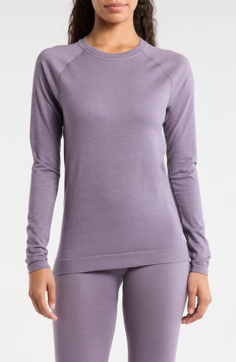 Intraknit All Season Merino Wool Blend Long Sleeve Top