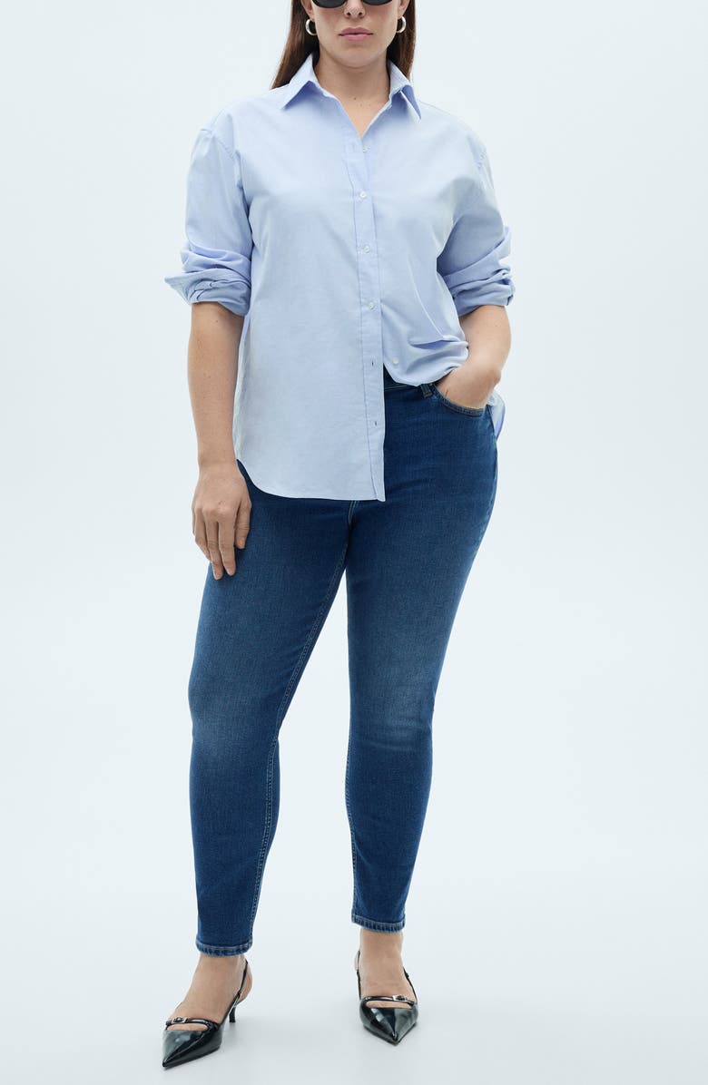 MANGO Newisa Skinny Jeans, Alternate, color, 