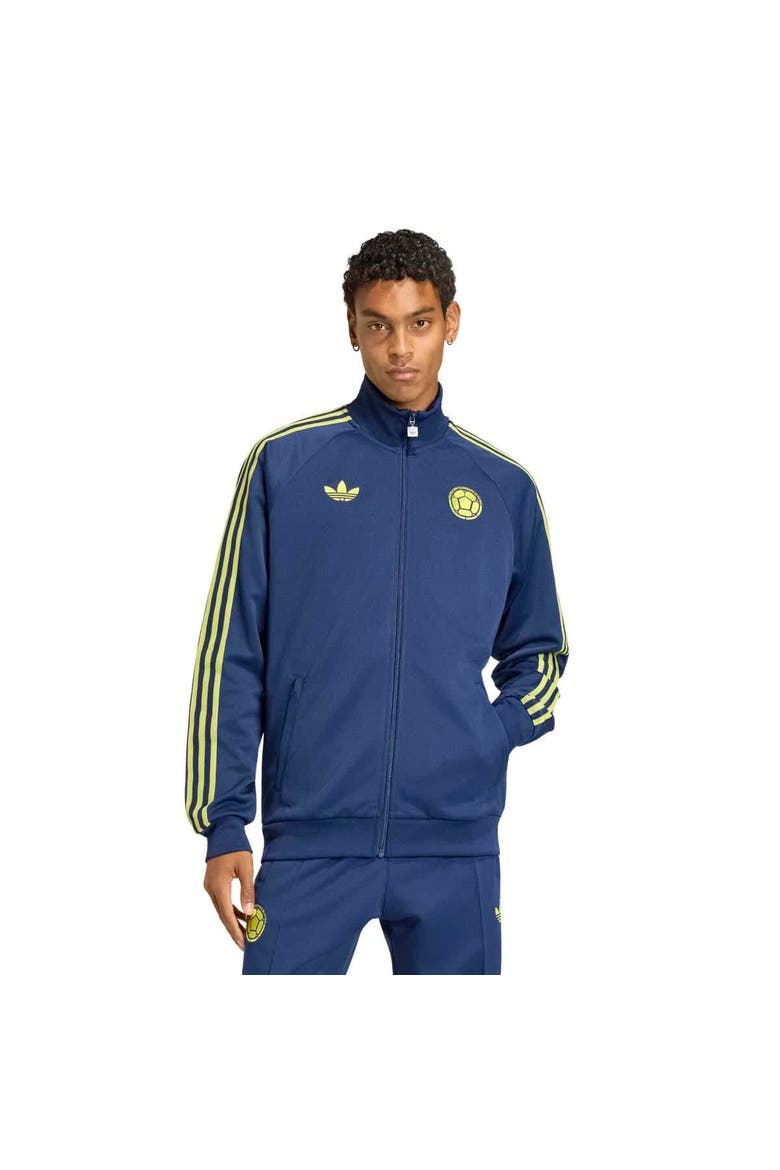 Men's adidas Navy Colombia National Team Originals Full-Zip Track Jacket, Main, color, Navy