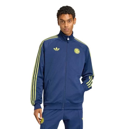 Men's adidas Navy Colombia National Team Originals Full-Zip Track Jacket at Nordstrom, Size Large
