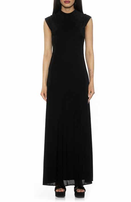 Nalani Mock Neck Maxi Dress