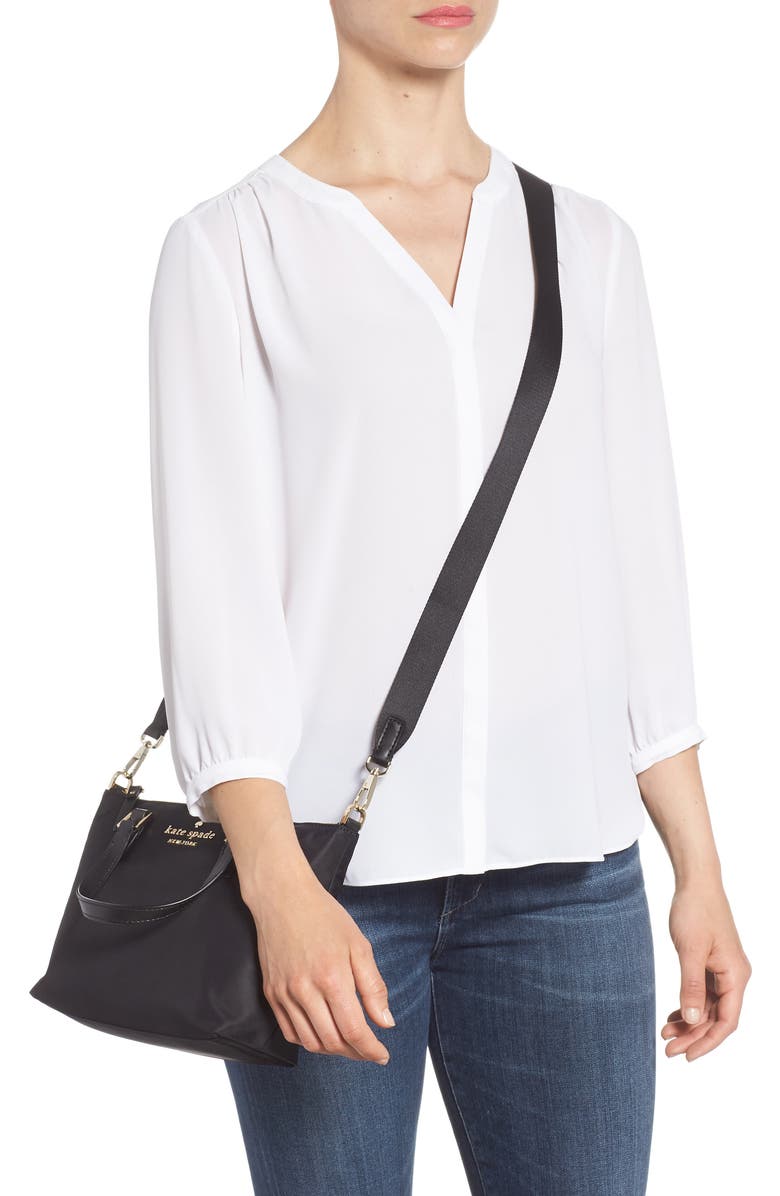 Kate Spade New York watson lane - lucie nylon crossbody bag, Alternate, color,