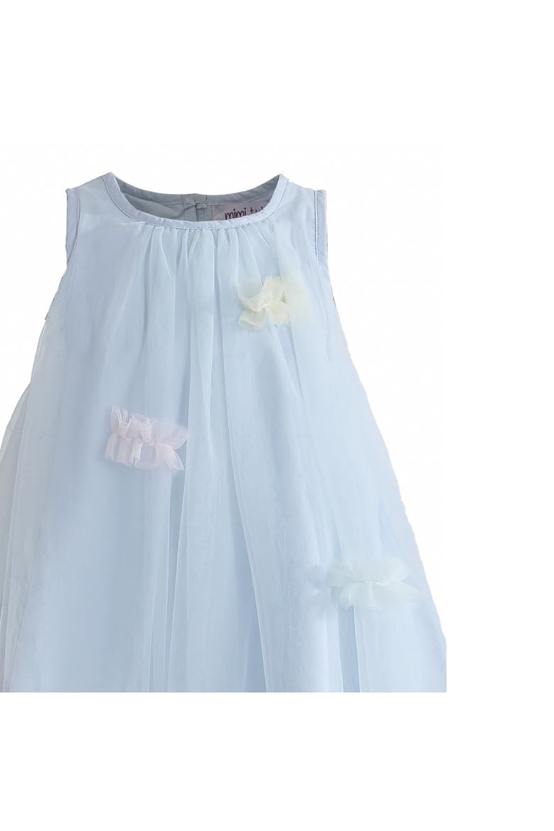 Serenelle Floral Embellished Tulle Dress, Alternate, color, Blue