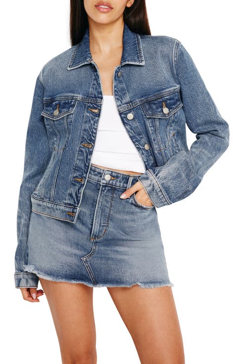 Committed to Fit Denim Jacket (Regular & Plus)