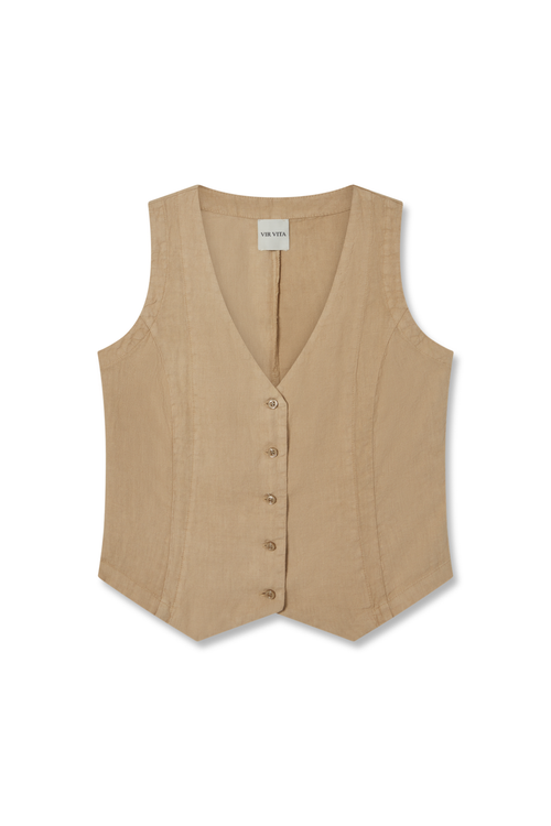 Vir Vita Violette Vest In Nude