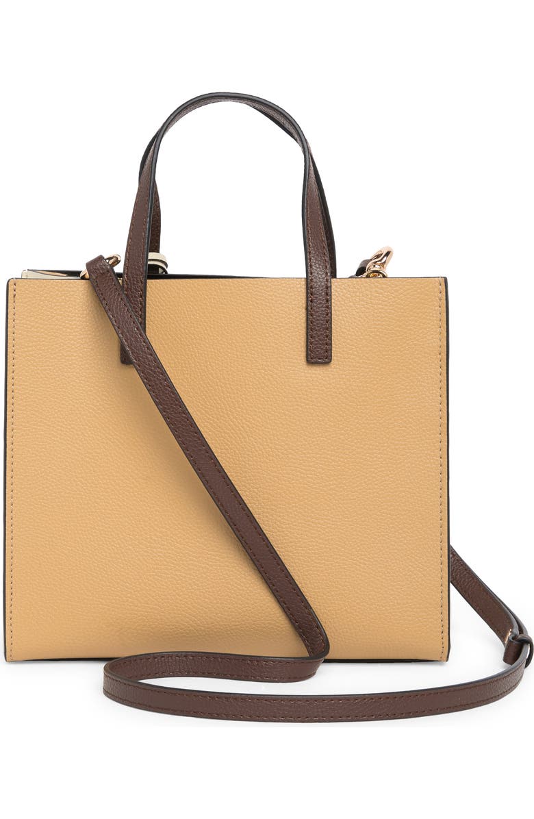 Marc Jacobs Mini Grind Colorblock Leather Tote Bag, Alternate, color,