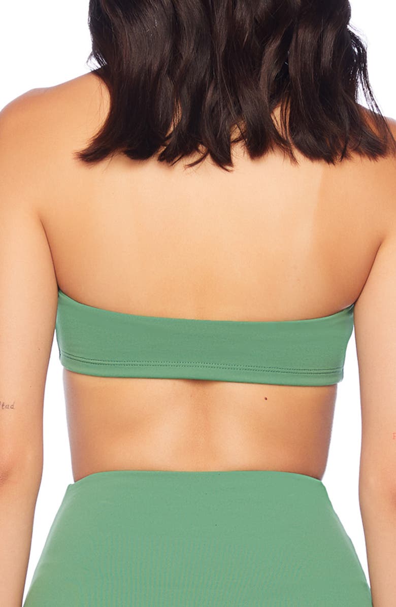 Susana Monaco Drawstring Bandeau Bikini Top, Alternate, color, 