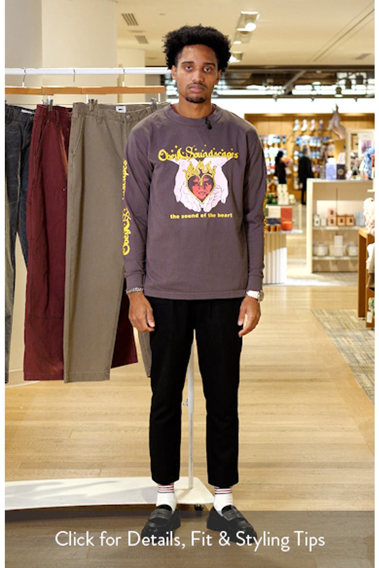 Soundscapes Cotton Graphic Long Sleeve T-Shirt (Men) | Nordstrom