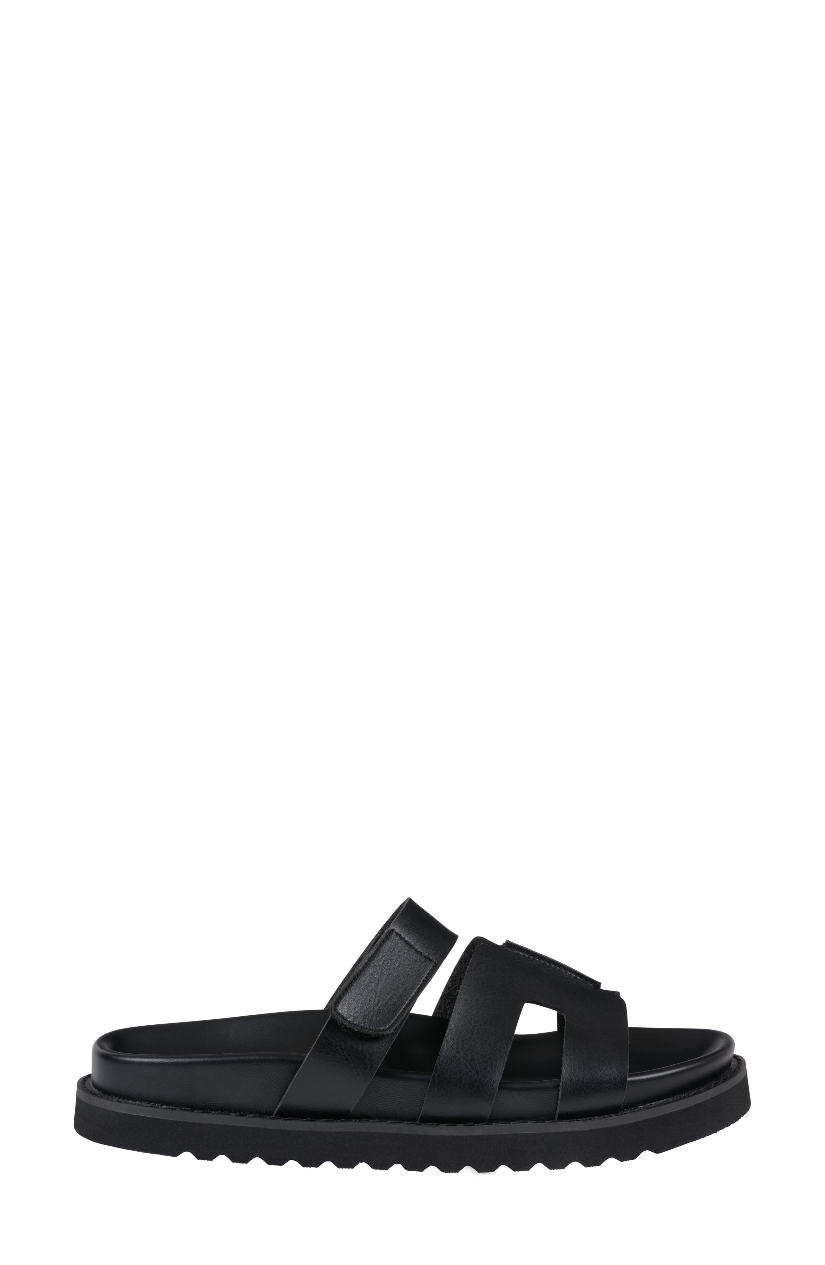 GOOD CHOICE NEW YORK Emery Cutout Sandal, Alternate, color, Black