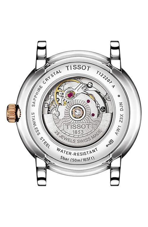 Tissot T-classic Carson Quartz Bracelet Watch, 40mm In Silver