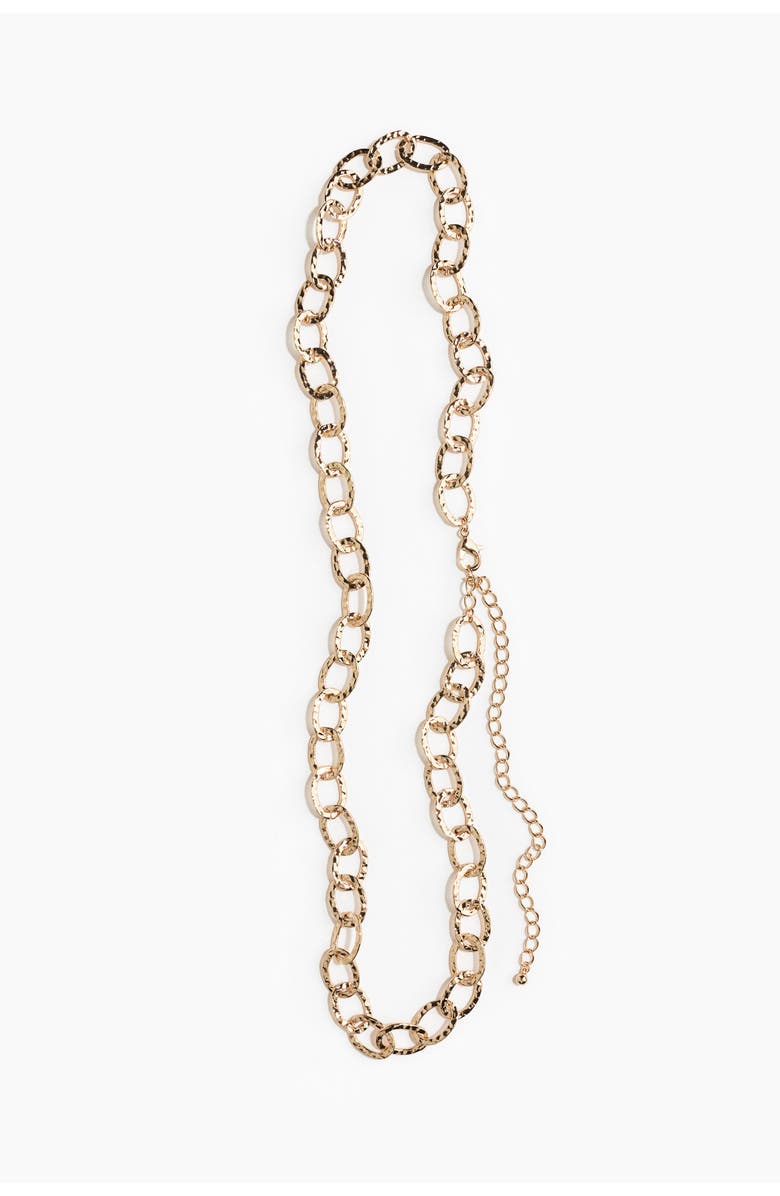 H&M Chain Waist Belt, Main, color, Gold-Colored