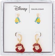 BaubleBar Disney Ariel & Flounder Set of 2 Earrings