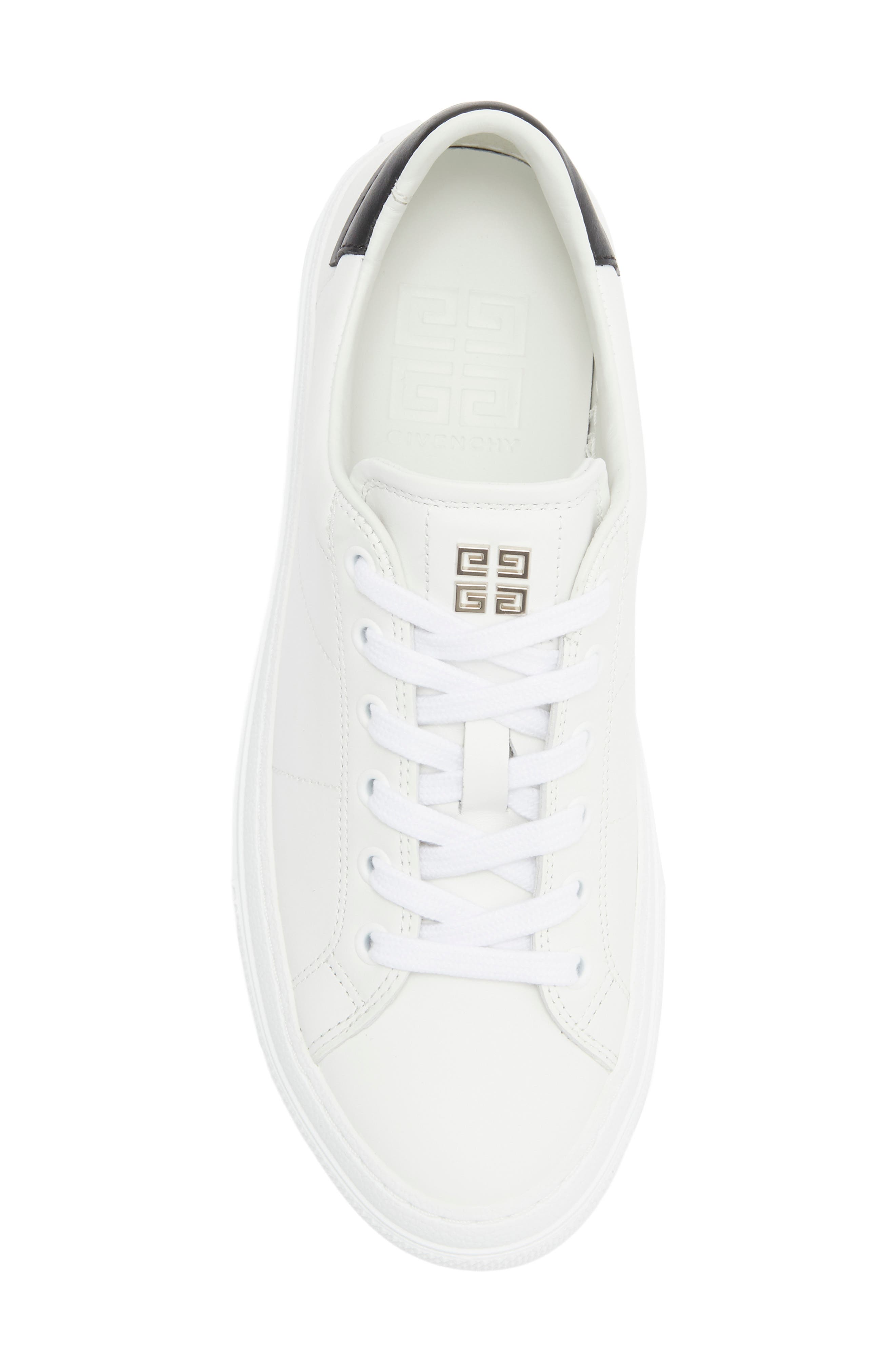 Givenchy City Platform Sneaker, Alternate, color, White Black