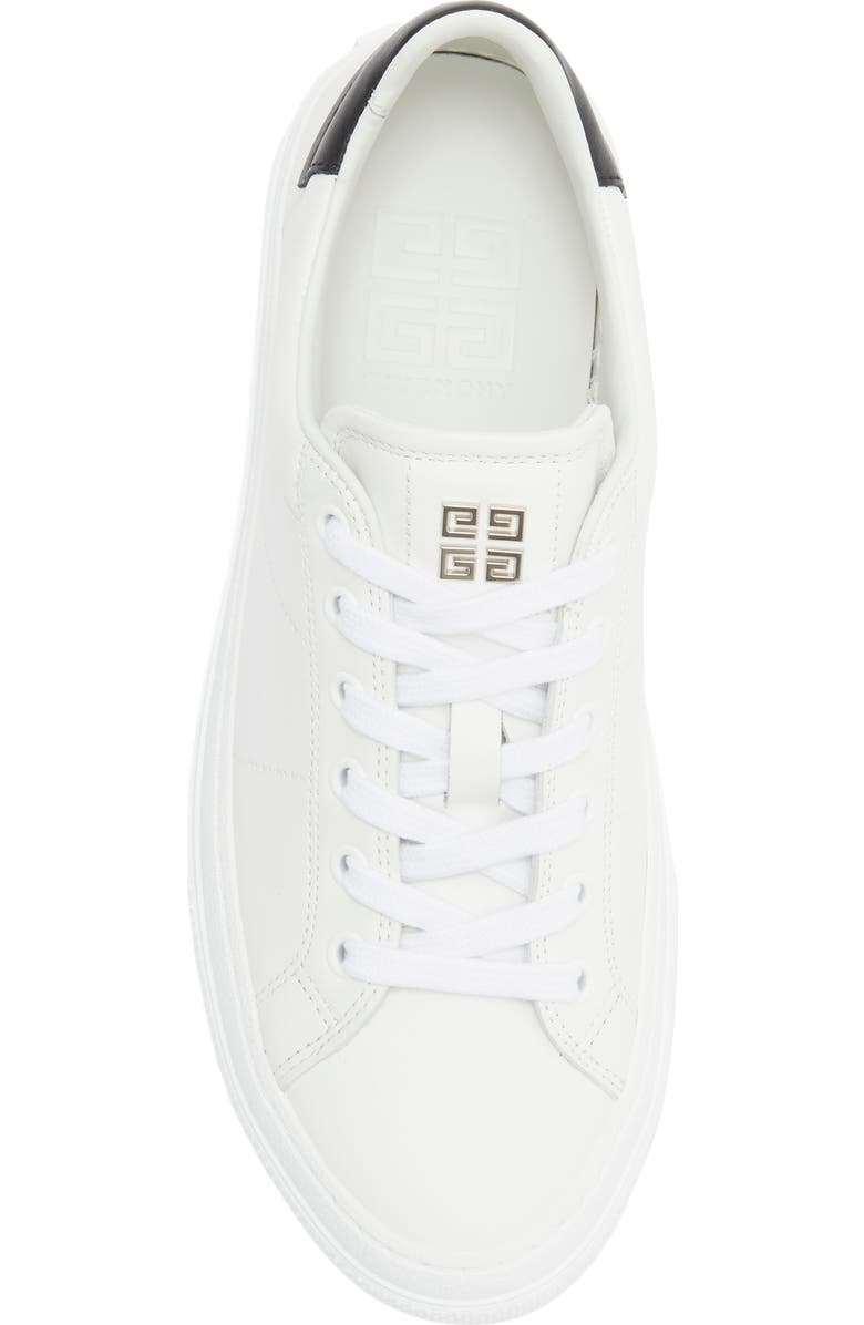Givenchy City Platform Sneaker, Alternate, color, White Black