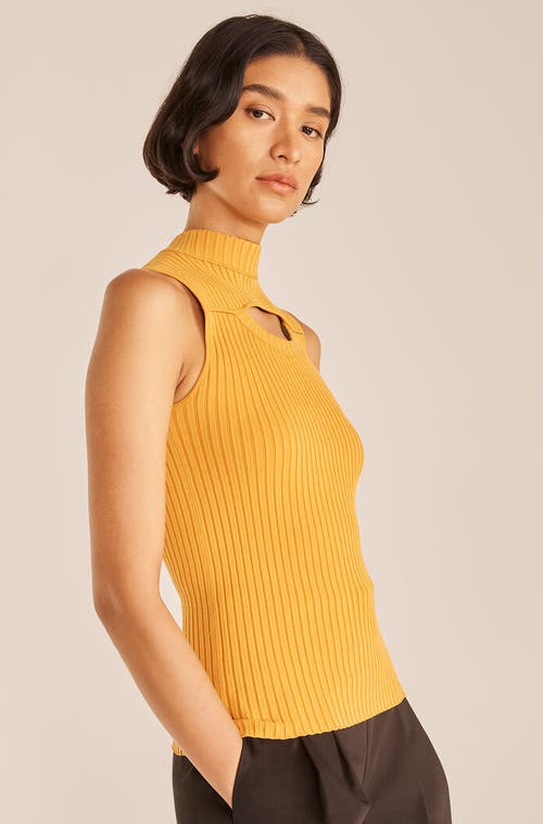 REBECCA TAYLOR REBECCA TAYLOR CUTOUT SWTR TNK