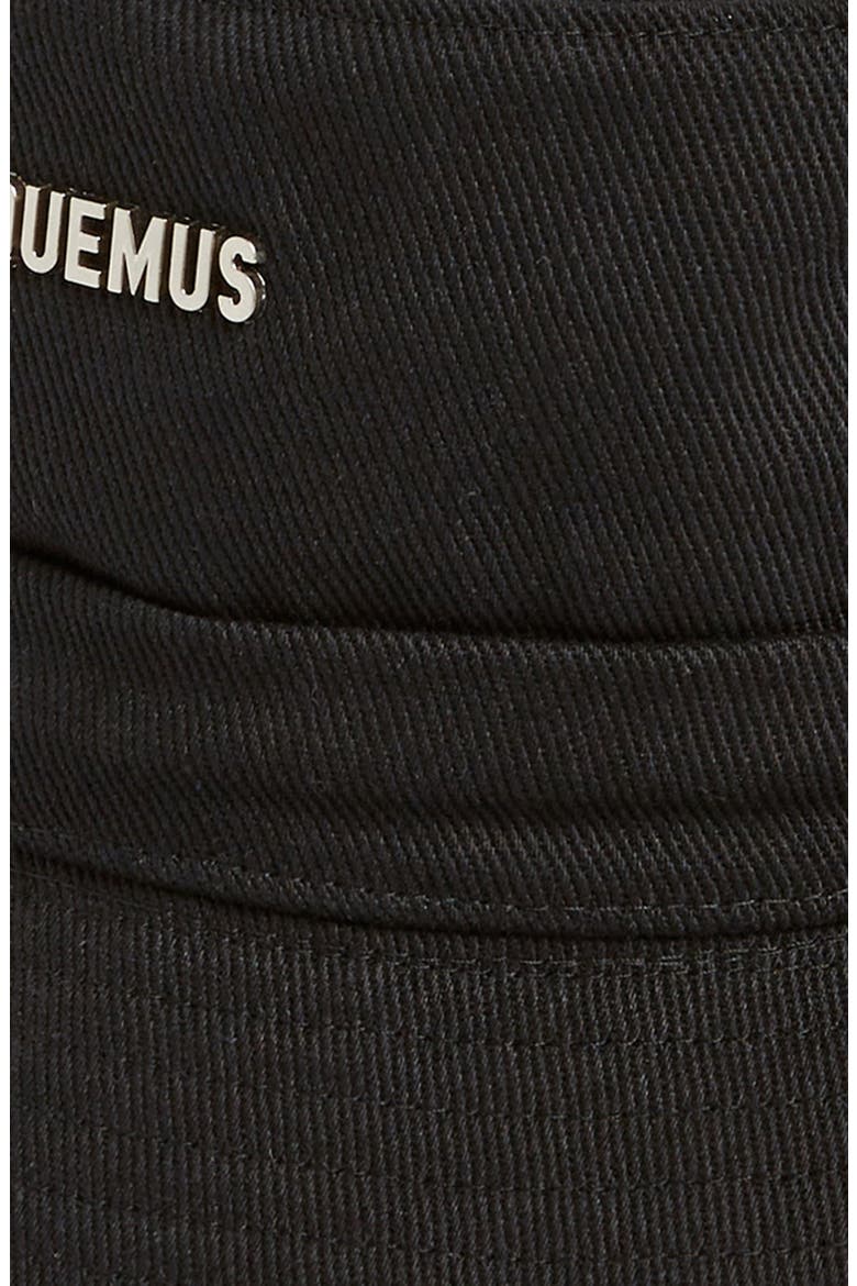 Le Bob Gadjo Drawstring Bucket Hat, Alternate, color, BLACK 990