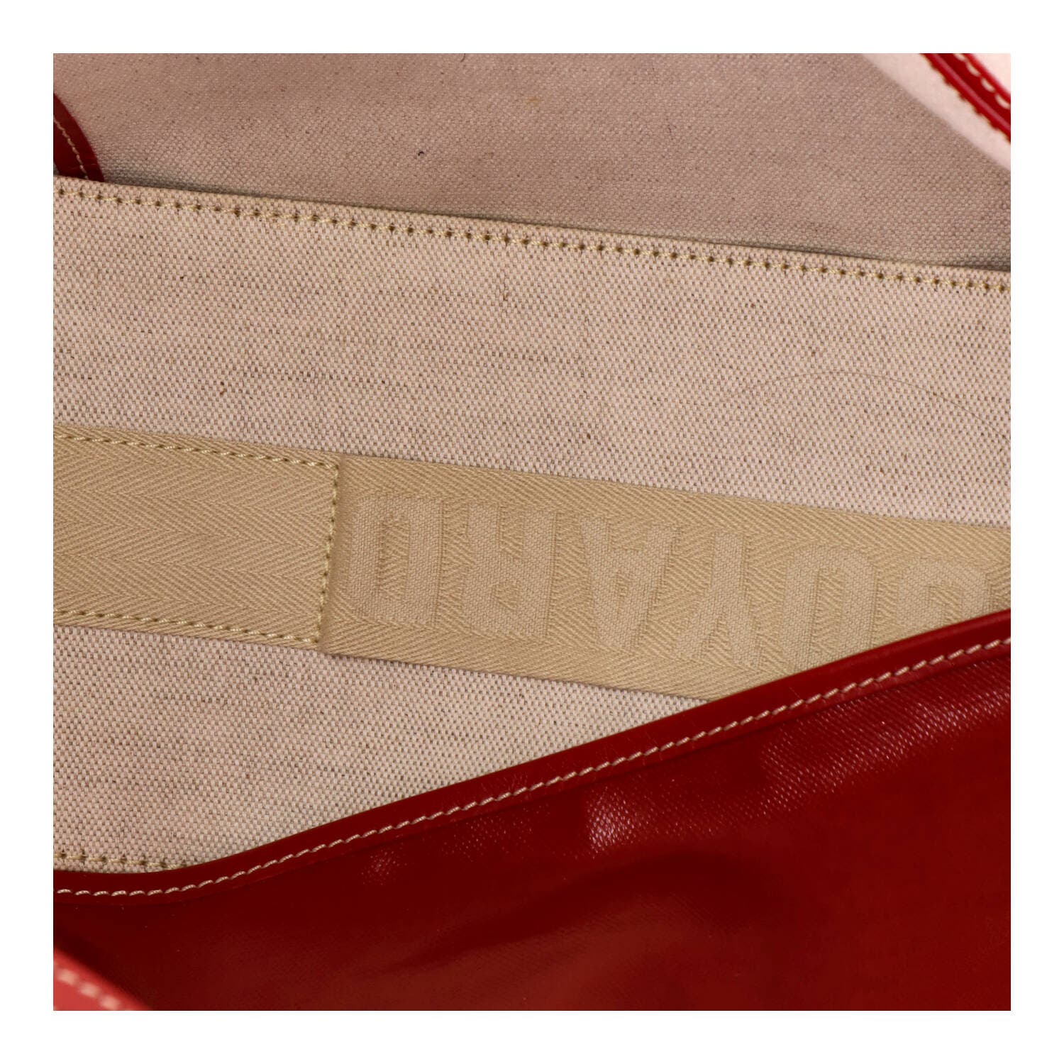 Bellechasse Bag Coated Canvas PM, Alternate, color, Red
