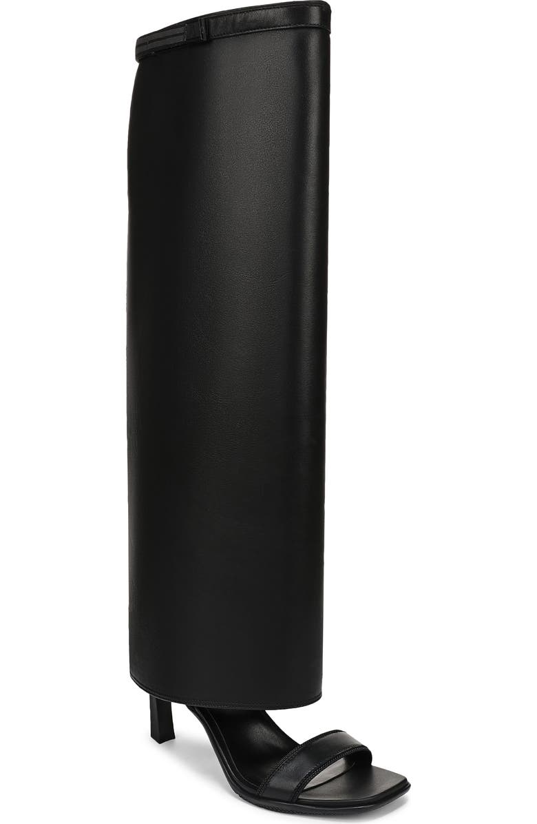 Naturalizer x June Ambrose Nova Shaft Sandal, Main, color, Black