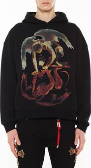 Cult of Individuality Repent Cotton Graphic Hoodie