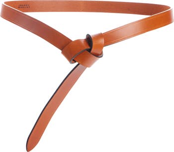 【関税込み】Isabel Marant タン Kirka ベルト Isabel Marant Kirka Knotted Leather Belt | Neiman Marcus
