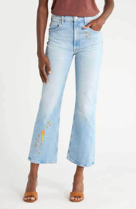 MOTHER The Scooter Ankle Bootcut Jeans