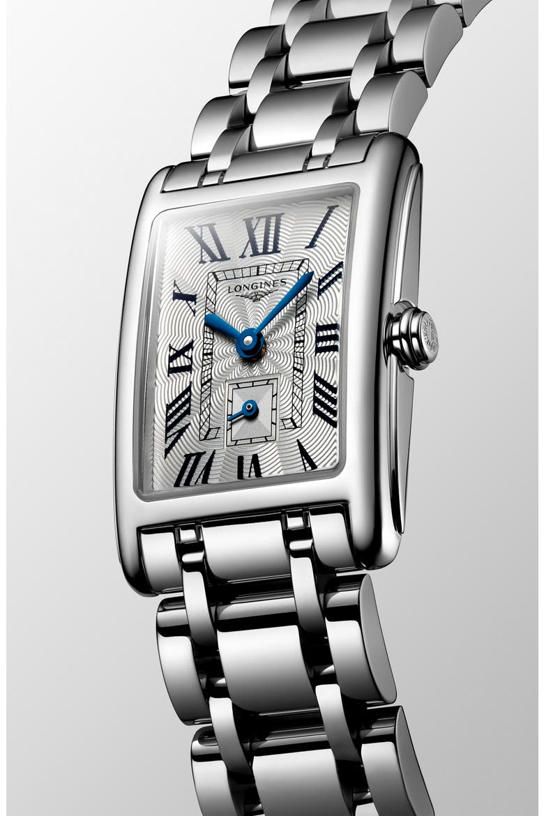 DolceVita Bracelet Watch, 20.8mm x 32mm, Alternate, color, SILVER