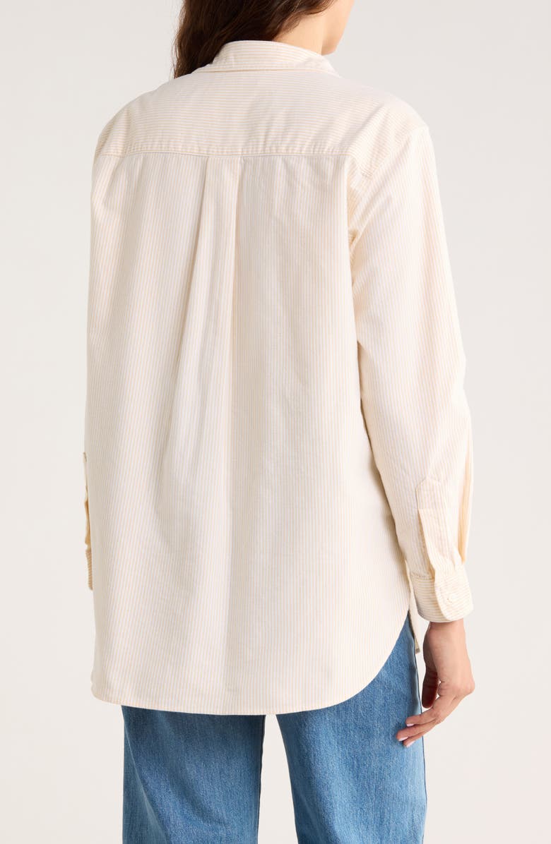 Frank & Eileen Joedy Boyfriend Button-Up Shirt, Alternate, color, Yellow