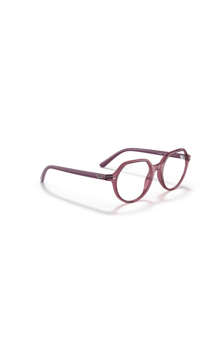 47mm Square optical glasses, Alternate, color, Pink