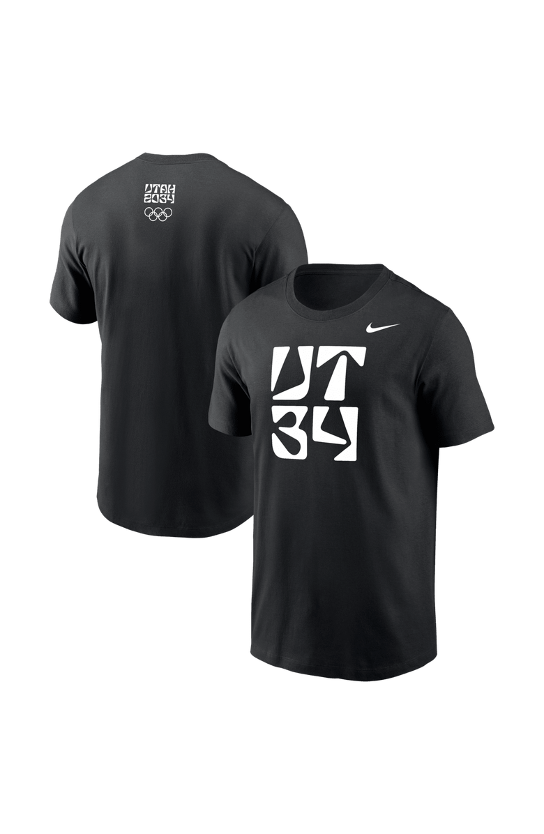 Nike Men's Nike Black Utah 2034 Winter Olympics Dri-FIT T-Shirt, Main, color, Black
