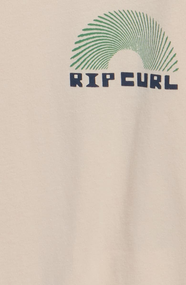 Rip Curl Kids' Aots Rising Cotton Graphic T-Shirt, Alternate, color, Vintage White