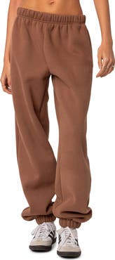 EDIKTED Clark Oversize Cotton Blend Sweatpants