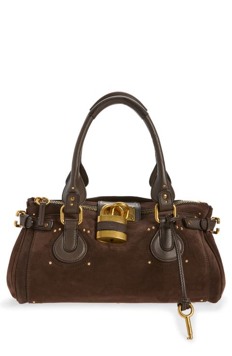 Paddington Suede Satchel