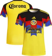 adidas Women's adidas Yellow Club America 2025/26 Home Replica Jersey
