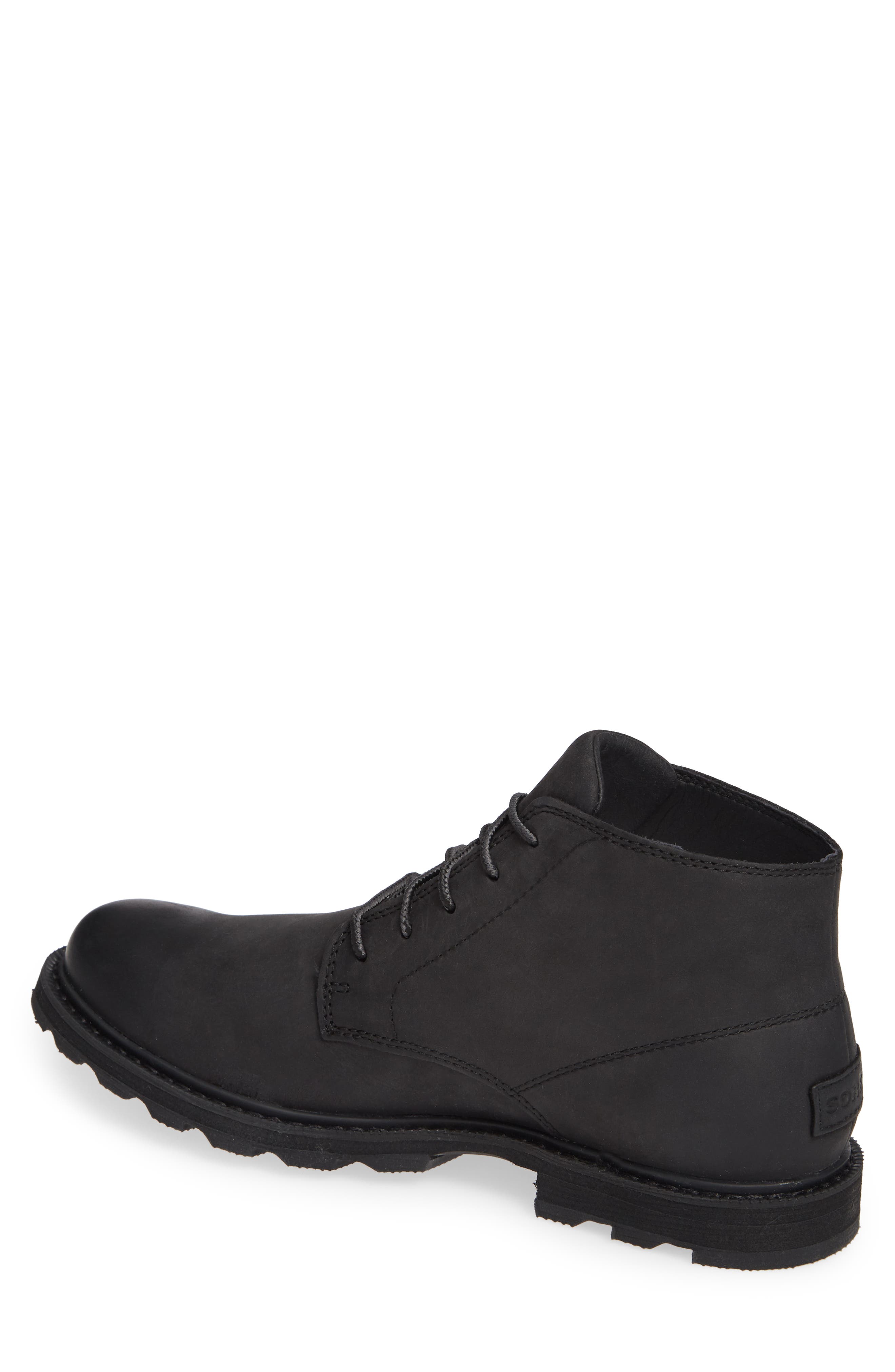 Madson Waterproof Chukka Boot, Alternate, color, BLACK/ BLACK