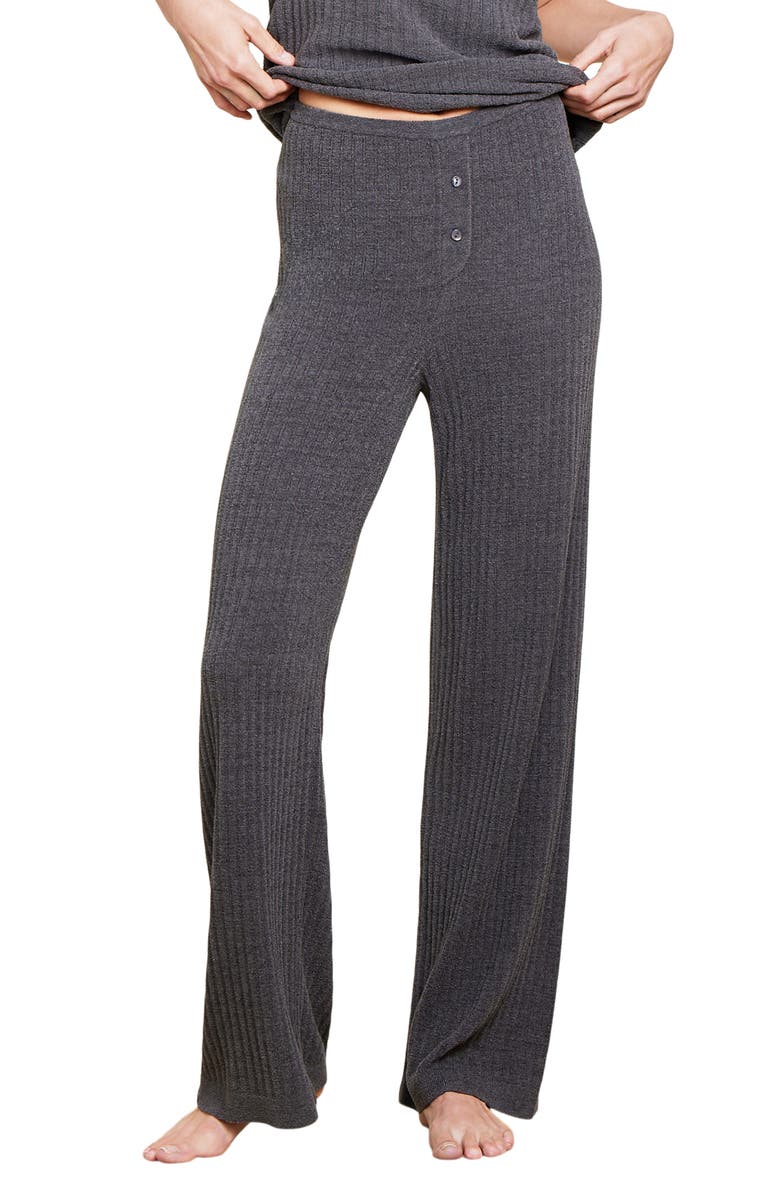 Barefoot Dreams<sup>®</sup> CozyChic<sup>®</sup> Ultra Lite<sup>®</sup> Rib Lounge Pants, Main, color, Carbon