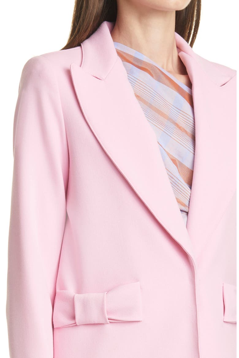 Bow Coat, Alternate, color, EASTER PINK