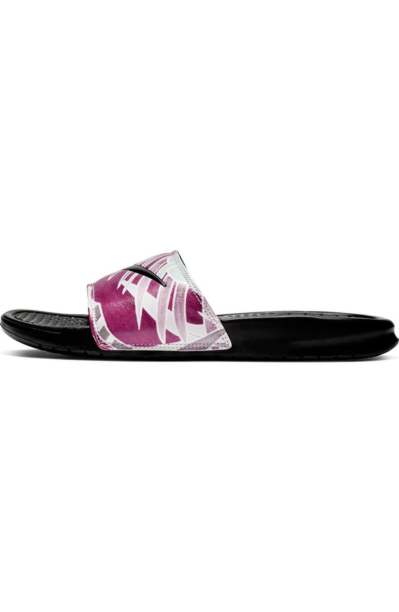 Nike 'Benassi - Just Do It' Print Sandal, Alternate, color,