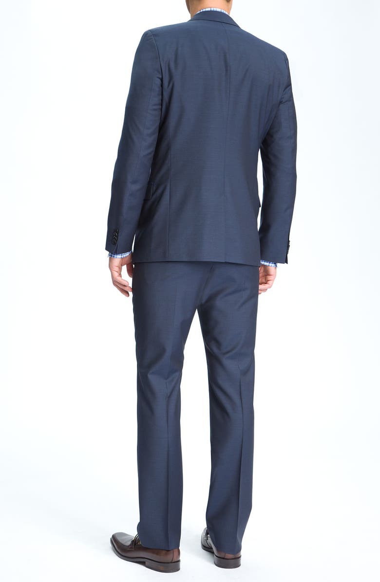 BOSS HUGO 'Astro Hill' Blue Wool Suit, Alternate, color, 