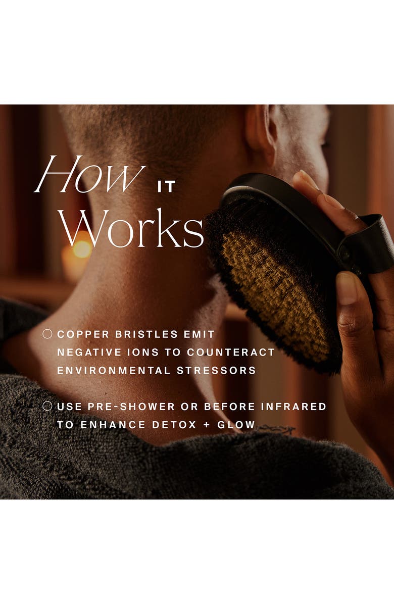 HigherDOSE Supercharge Copper Body Brush, Alternate, color, 