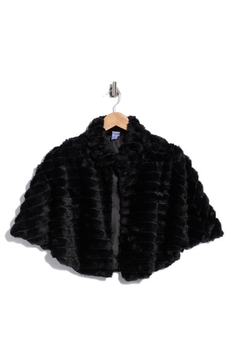 Faux Fur Capelet