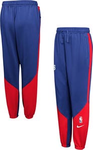 Nike Youth Nike Royal Philadelphia 76ers 2024/25 Authentic Showtime Pants