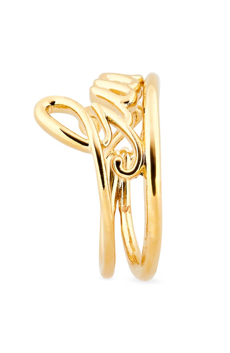 Gucci Script Ring, Alternate, color,